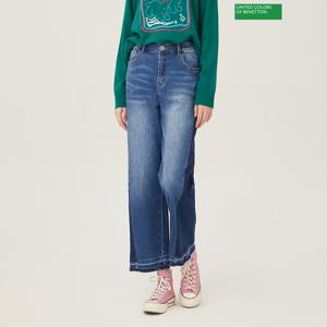 아울렛 와끼배색 통일자 데님 팬츠 BADP20341_IN