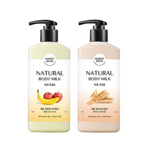 [롯데백화점][신세기유통]해피바스 정말 촉촉한/순한 바디로션 400g