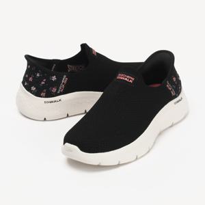 [정가 106,400원] 스케쳐스 운동화 고워크 플렉스 여성 슬립온 블랙/핑크 124822BKPK