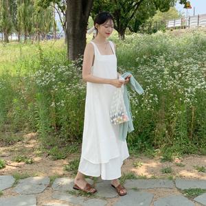 [제작] 에스텔 언발 플레어 롱 나시 원피스 82471 빅사이즈 여성의류