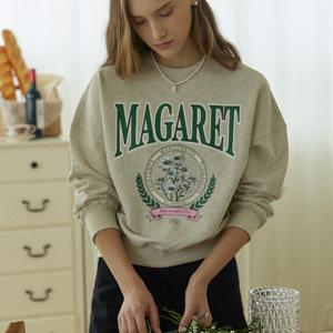 [아워호프] Margaret Artwork Sweatshirt - Oatmeal [H23FW-MT05-OAT]