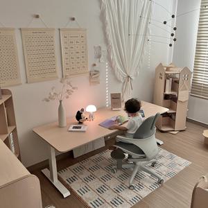 란가구 모션데스크-380-사각형상판