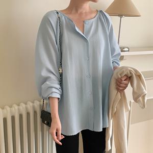 로트지 루즈핏 나그랑 블라우스 83644 빅사이즈 여성의류