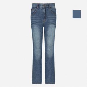 여성 기본워싱 부츠컷 데님팬츠 (NQI737)