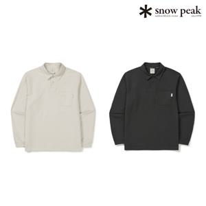 [최초가:89,000원] 퀵드라이 긴팔 폴로 티 캠핑룩 카라티셔츠 S24SMFPS62_BS_C