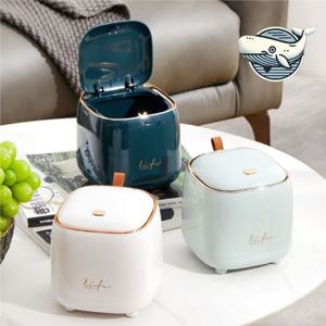 세련된 미니 쓰레기통 화장대 사무실 인테리어 미니쓰레기통 미니휴지통 휴지통 예쁜쓰레기통