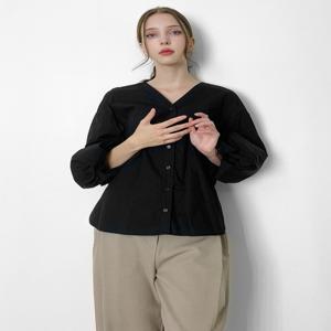 [파슨스] Oscar Puff Shirt [MSPR9BL05]