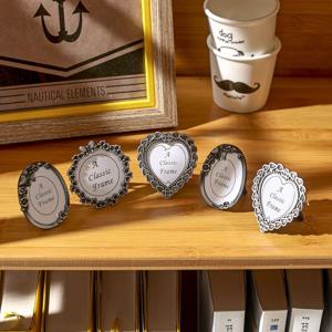 탁상용 포토 액자 세트 미니 사진틀 5개 팬시액자 미니액자 스탠드액자 포토액자 엔틱액자