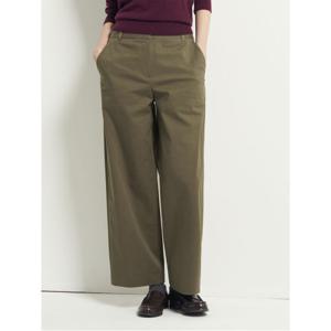 레이디스 [Essential] 와이드 치노 팬츠  카키 (BF5921E07H)