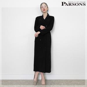 [파슨스] Double Long Coat Dress [MSPR0OP01]