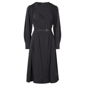 [파슨스] Drape Belted Dress [MSPT9OP01]