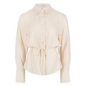 [파슨스] Back Slit Strap Blouse [PW2T2BL05]