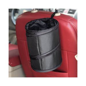 차량용 접이식 쓰레기통 차량용쓰레기통 자동차휴지통 미니휴지통 차량수납