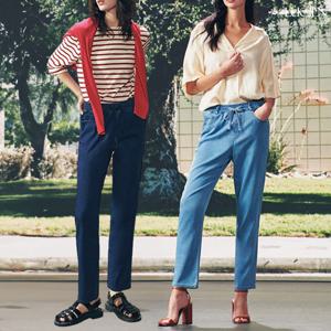 여성 텐셀 이지 데님팬츠 2종 택1