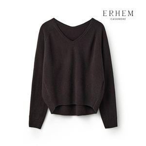 26 SS 캐시미어 100 브이넥 언발 풀오버 1종