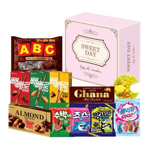 발렌타인 스위트박스 선물세트 11종(빼빼로,가나,abc,젤리셔스 젤리 등)