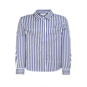 헤지스 여성 [[26SS]] HSSH6BC20N2 [아이코닉] 런던 스트라이프 셔츠 네이비