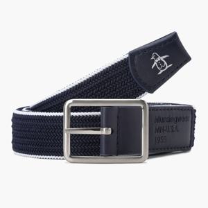 남성 웨빙 스트레치 벨트 네이비 MR111MBT21