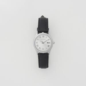 [아워호프] 오브 클래식 레더 와치 - Black