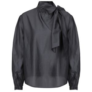 [파슨스] Ribbon-Tie Shirring Blouse [IBPT0BL03]