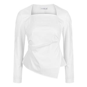 [파슨스] Square Neck Strap Blouse [PW2T2BL07]