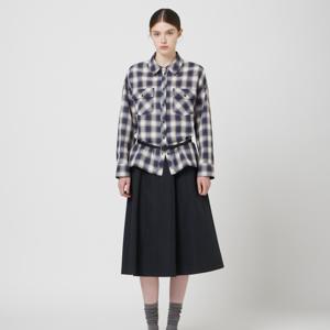 [씨씨콜렉트] 패치 포켓 체크 셔츠 C253MSC004