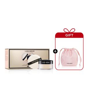 [리미티드] 트랜스루센트 루스 세팅 파우더 & 퍼프 세트[+새틴 파우치]