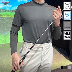 BFL 쿨에어 펀칭 팔토시 레이어드 반폴라 긴팔 쿨티셔츠/골프티 S23EPTS-130