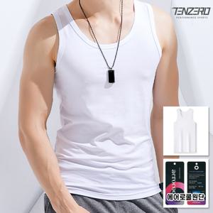 남성 국내생산 에어로쿨 민소매 런닝 나시티셔츠 이너티 TNZ_JC016T