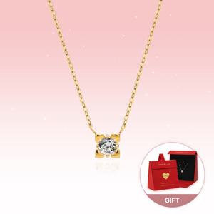 14K/18K 포러브 1부 랩다이아몬드 목걸이