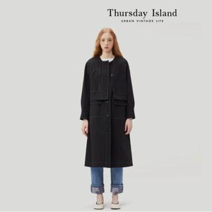 [정상가-519000원][Thursday Island] 레이어드 코트(T232MCT531W)