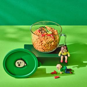 X빵빵이의 일상] 스팀 폭발! 누들 렌지쿡(빵빵이)