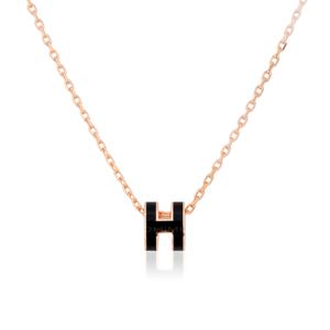 (당일출고) 목걸이 미니팝아슈 POP-H MINI 블랙+로즈골드