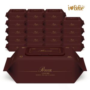 시그니앙 루쥬 85g 엠보 66매 20팩 캡형 아기물티슈