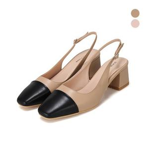 [최초가 168,000] 세븐플로어 소가죽 토캡 여성슬링백 5cm_SFH234