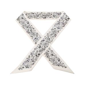 [인기신상]HISC6E381IV_[Jardin]여성 뜨왈드주이 아이보리 플라워 실크 스카프