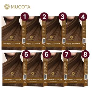 [기본] 무코타 正品 트리트먼트 염색제 시즌2