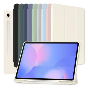 갤럭시탭S10 Lite S10 S9 FE 11 S펜수납 실리콘 스마트 북커버 케이스 CN-2