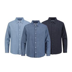 [롯데백화점]베이직 데님 셔츠 3종 NEE3WC1902