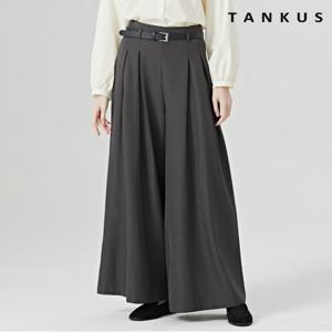 정상가 79,000원 투핀턱 맥시 오버 와이드 벨티드 롱 팬츠 (TW3PT005L0)