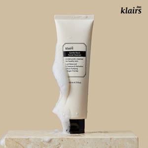 [뽀득클렌저] 클레어스 젠틀 블랙 페이셜 클렌저 140ml