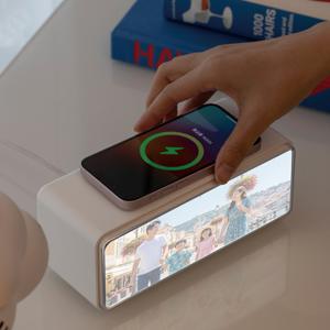 휴라이즈 3in1 무드등 무선 충전 휴대용 블루투스 스피커 HR-S20ART