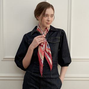 [25FW 최초가 59,000원]다이브 실크 롱 스카프 SE549S309