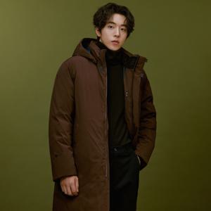 [남주혁 PICK] 라벨르 남성 윈드스토퍼 캐시미어 미들 코트 다운 자켓 DMW25561