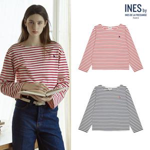 [최초가 99,000] 스트라이프 보트넥 긴팔 티셔츠 2colors