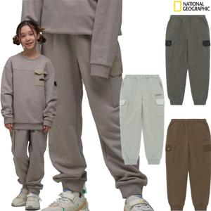 [내셔널지오그래픽키즈] 어드벤처 카고포켓 트레이닝 조거 팬츠 K234UPT220