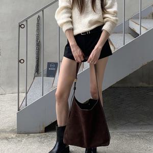 에드나 스웨이드 숄더 크로스백 CK2-40270966-2