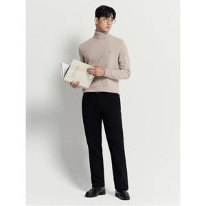 기모 스탠다드핏 슬랙스  블랙 (BC5X21C275)