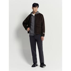 기모 스탠다드핏 슬랙스  애쉬 (BC5X21C274)