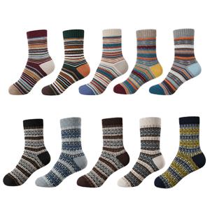 [5+5]겨울 노르딕 감성 캠핑양말 10개세트
